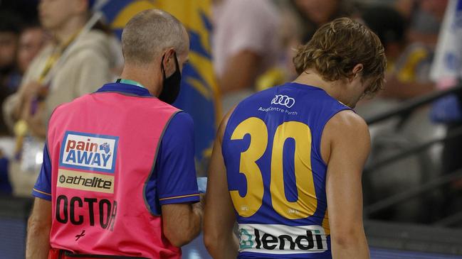 Jackson Nelson was a late out for the Eagles. Picture: Getty Images