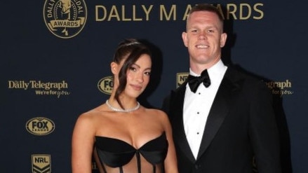 Collins and wife Kaylah follow a strict diet. Source: Instagram