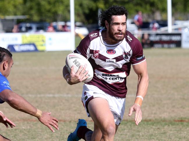 Gold Coast Rugby League semi finals - Burleigh Bears vs. Tugun Seahawks. Isaiah Latu. Picture by Richard Gosling