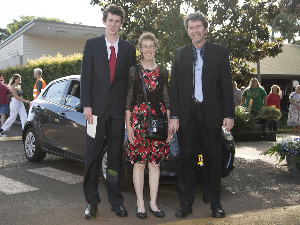 Scott Milson and parents