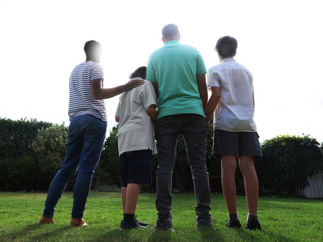 ## De-identified versions ##   19/3/25: (not to be identified)..NSW foster carers with indigenous children. John Feder/The Australian
