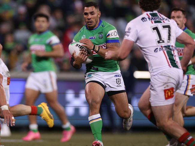 The Raiders have a tough run home. Picture: Daniel Pockett/Getty Images