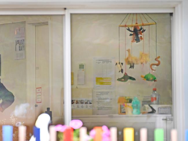 BRISBANE, AUSTRALIA - NewsWire Photos September 28, 2021:  Someone inside the Mother Duck childcare centre in Eatons Hill. Picture: NCA NewsWire / John Gass