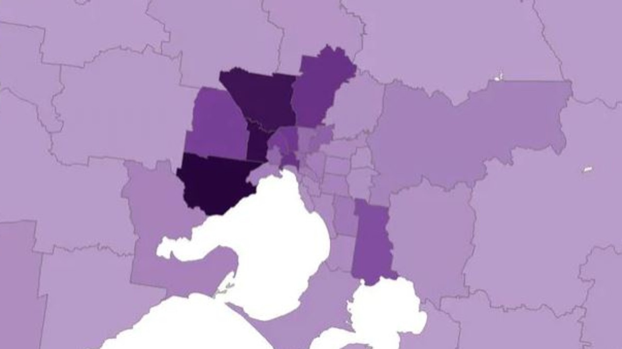 Coronavirus Victoria: Melbourne postcodes with most COVID-19 infections ...