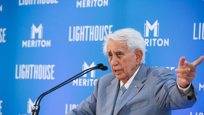 Harry Triguboff. (AAP IMAGE/ Tim Pascoe)