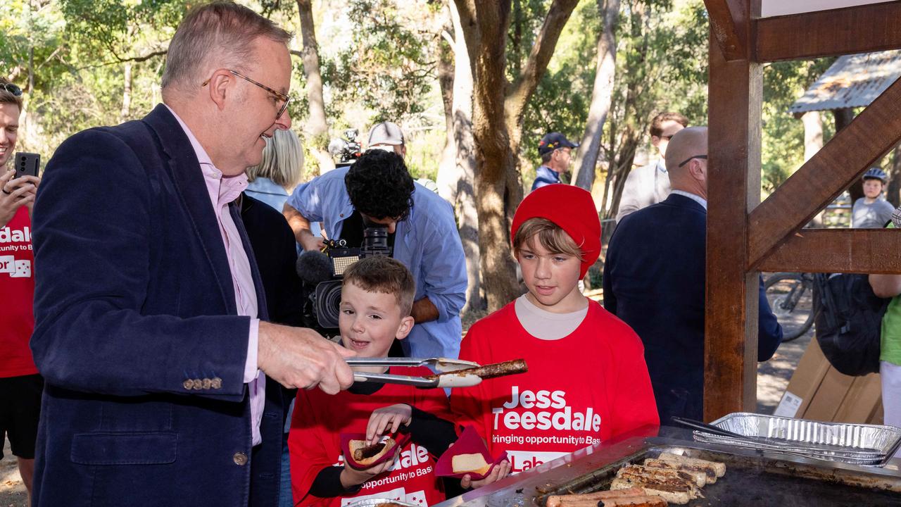 Prime Minister Anthony Albanese has ruled out working with the Greens to form government. Picture: Jason Edwards / NewsWire