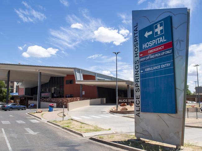 Alice Springs Hospital .Thursday January,26,2023.Picture Mark Brake