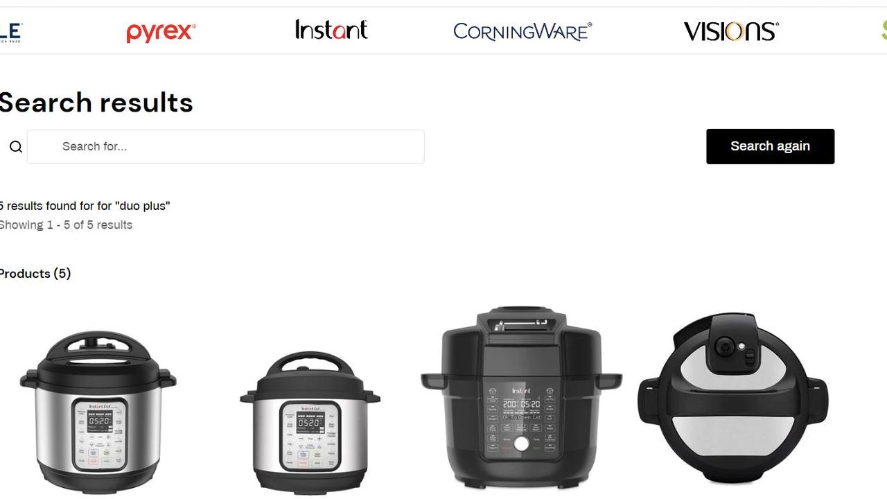 Instant Pot and Pyrex parent company files for bankruptcy, but