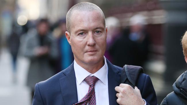 Timothy Baker outside the Melbourne Supreme Court in 2017. Picture: AAP