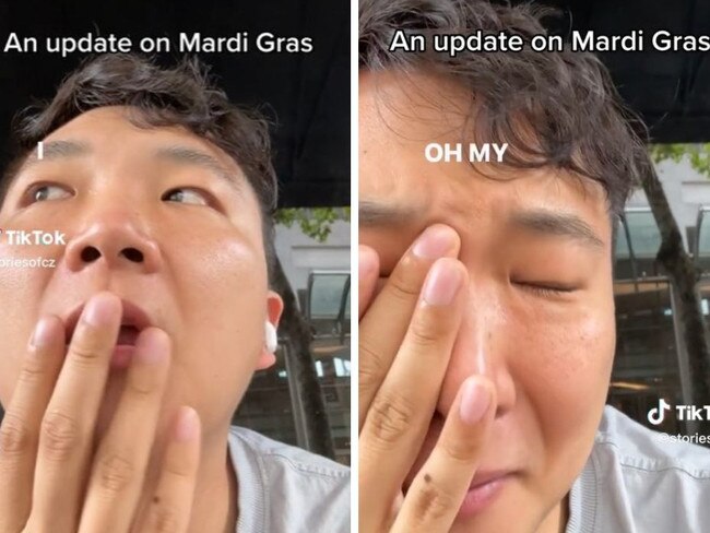 Chris Zhou Tiktok mardi gras