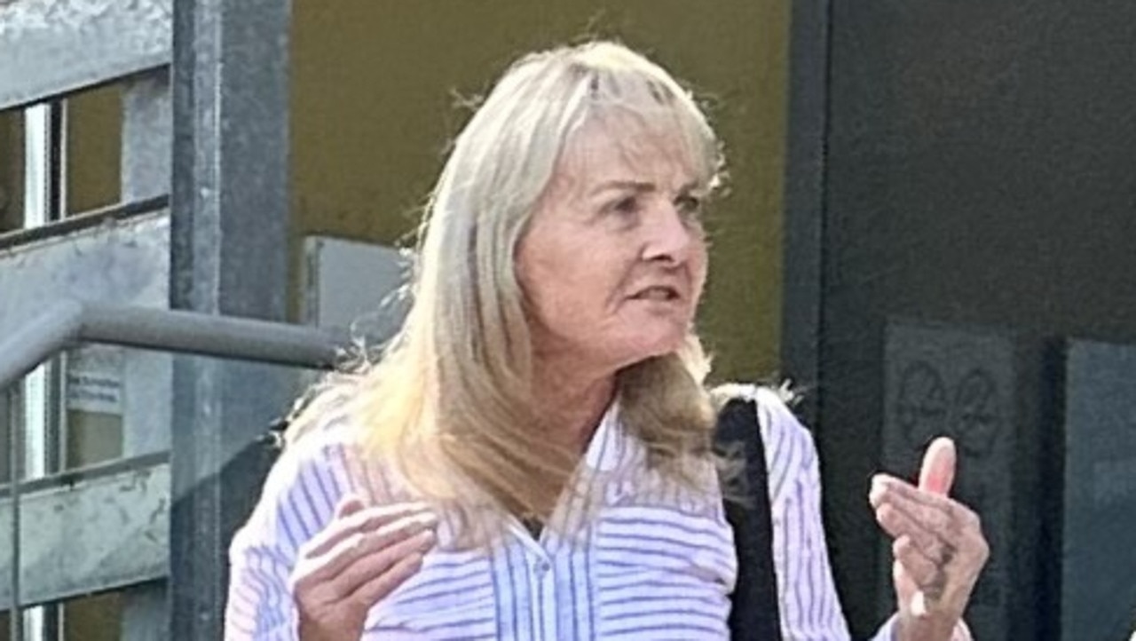 Dianne Lorraine Garozzo, also known as Dianne Devine, leaving Caloundra Magistrates Court on September 26, 2024. Picture: Sam Turner