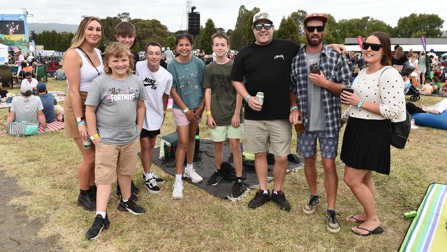 Hello Sunshine Music &amp; Food Festival. Ashleigh Keaton and her friends Picture: David Smith