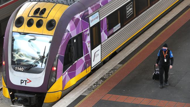 The action on March 8 will be the seventh strike to hit long-suffering commuters and is the first to take out almost an entire day’s operations. Picture: David Crosling