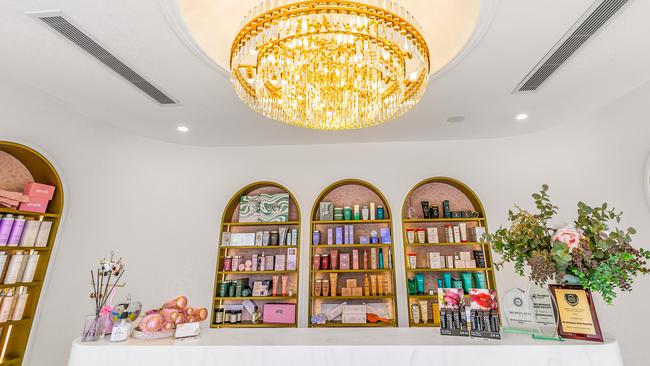 Ms Monaco Hair Society's reopened salon features a $600,000 fit-out. Picture: contributed.