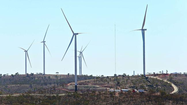 AGL Energy's Silverton Wind Farm in NSW. Picture: Hollie Adams/The Australian
