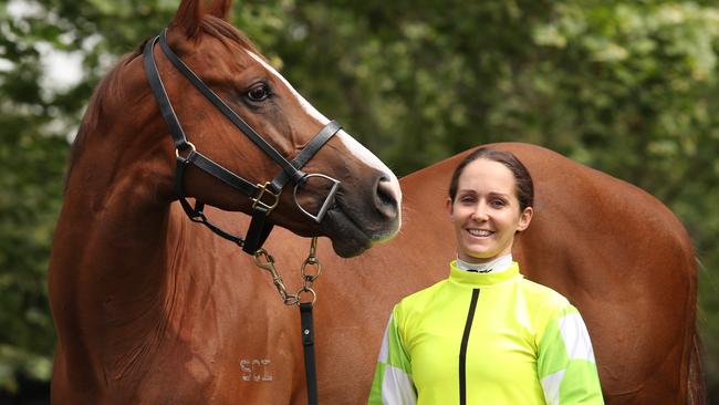 Jockey Rachel King will be in the hot seat on Eduardo. Picture: Brett Costello