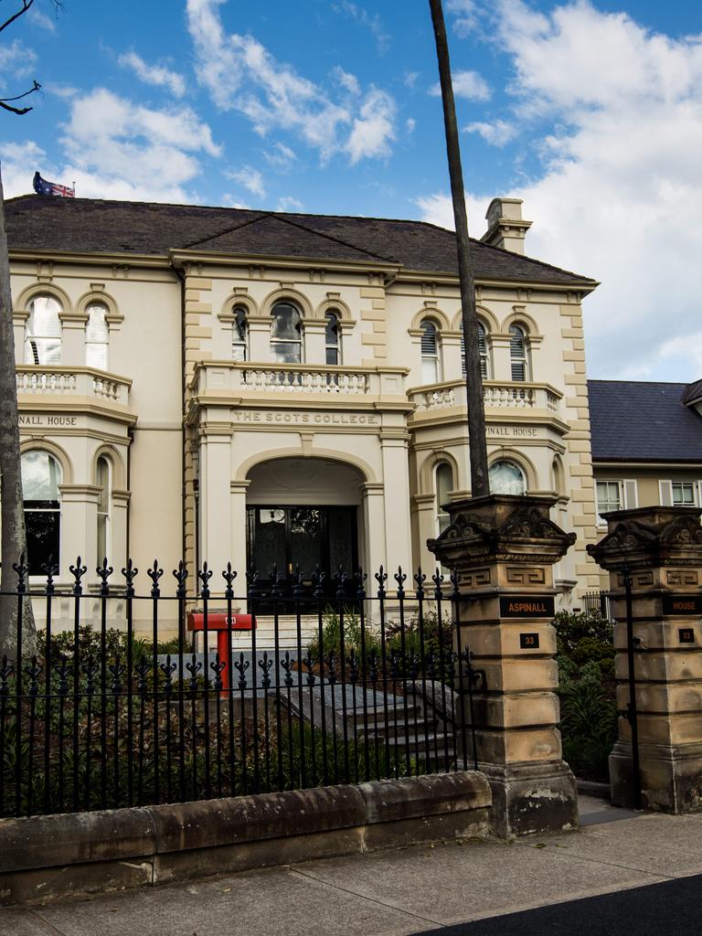 Scots College in Bellevue Hill. Picture: Julian Andrews