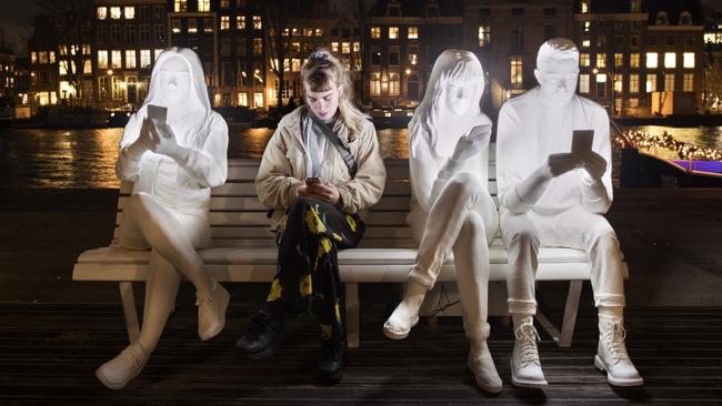 Illuminate Adelaide. Absorbed by Light by Gali May Lucas. Picture: Janus van den Eijnden, supplied