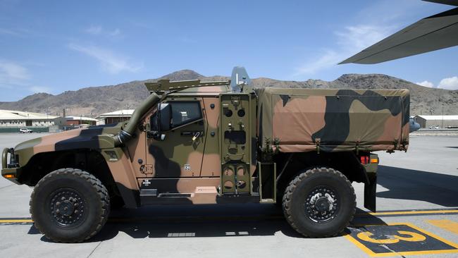 Pending testing, the ADF are building 1100 Hawkeis, at a cost of more than $1.5 billion, at a manufacturing facility in Bendigo next year Picture: Gary Ramage