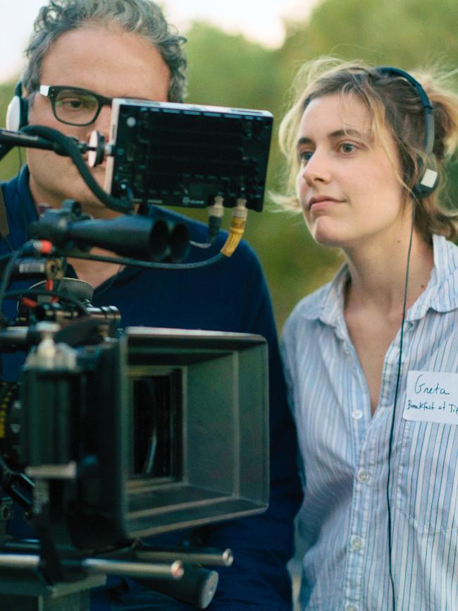 Greta Gerwig is just the fifth woman to be nominated for a Best Director award. Picture: Merie Wallace/A24 via AP