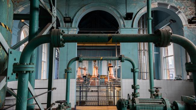 The recently opened Titanic Distillers, is housed inside the restored Pumphouse. Picture: Tourism Ireland.