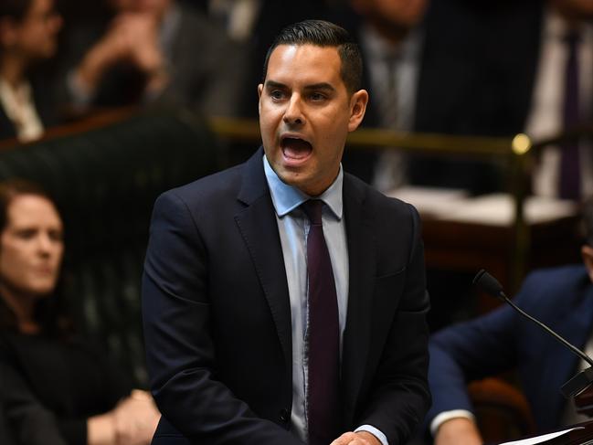 NSW Member for Sydney Alex Greenwich said his speech to parliament last week made it clear the bill is about women. Picture: AAP