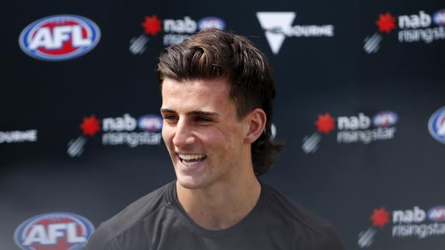 Daicos would be a “steal” at pick four according to Sanderson. Picture: AFL Photos via Getty Images