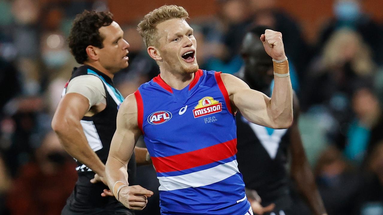 The Western Bulldogs are into the Grand Final. (Photo by Michael Willson/AFL Photos via Getty Images)