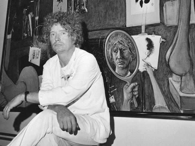 Years after artist Brett Whiteley had moved out they found drawings of Mickey Mouse and Donald Duck that he had done as a child. They sold for a ‘great price’, Mr Robertson said.