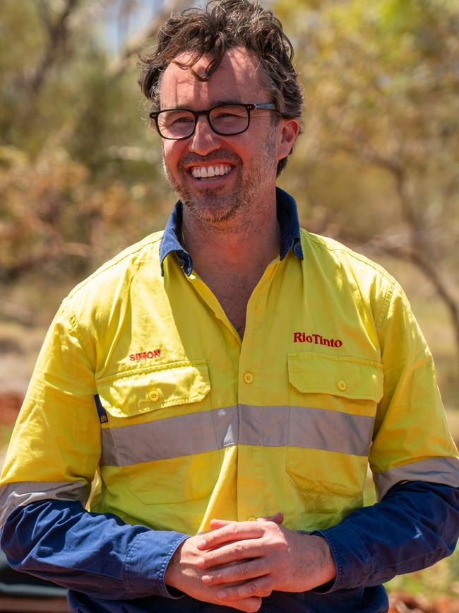 Rio Tinto iron ore chief executive Simon Trott. Picture: Rio Tinto.