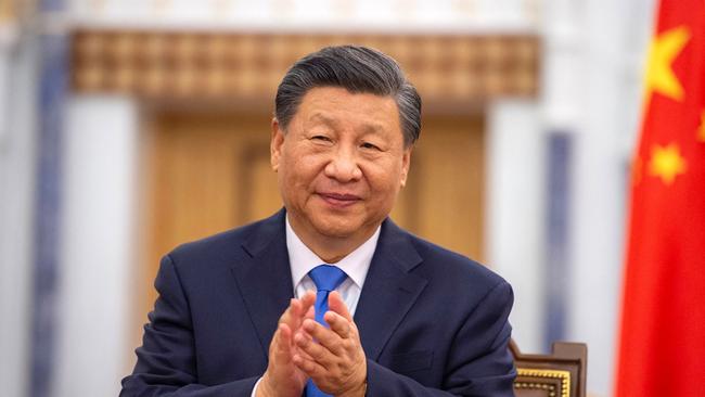 Chinese President Xi Jinping. Picture: Bandar Al-Jaloud/AFP