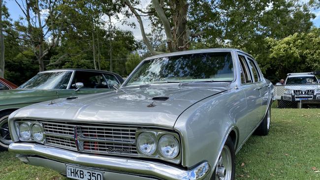 A 1969 Holden Brougham, owned by Tom Stoewer, president Kustoms of Australia Gold Coast Car Club.