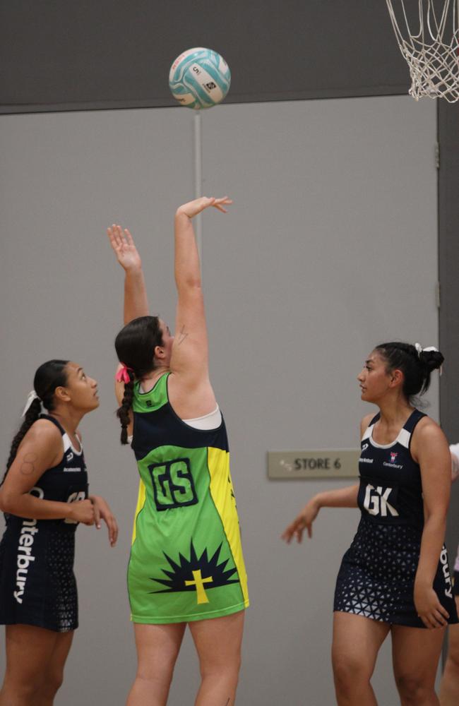 QISSN 2024 pool round match between Unity College and Canterbury College