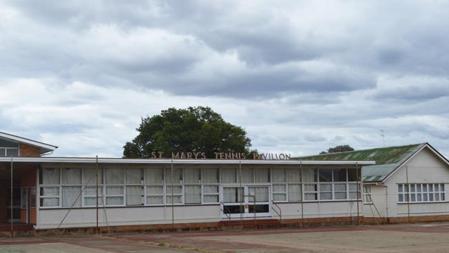 The historic St Mary's tennis pavilions were proposed to be knocked down in favour of a Mobil Service Station.