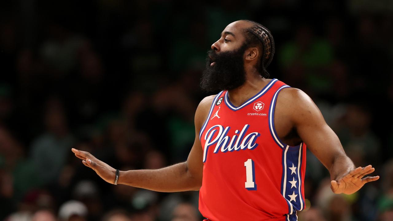 Harden stepped up to the plate for Philly. (Photo by Maddie Meyer/Getty Images)