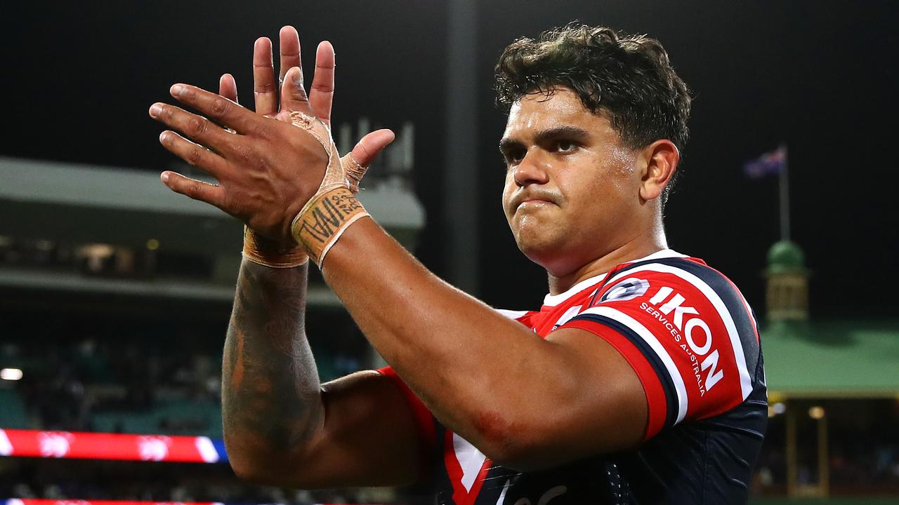 Latrell Mitchell of the Roosters has continued to call out racist trolls.