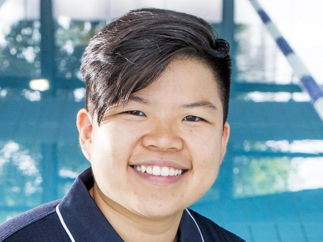 Bond University HSPC. Shiqi Thng has been working with high-perfomance swimmers attemping to improve their times when starting and turning.