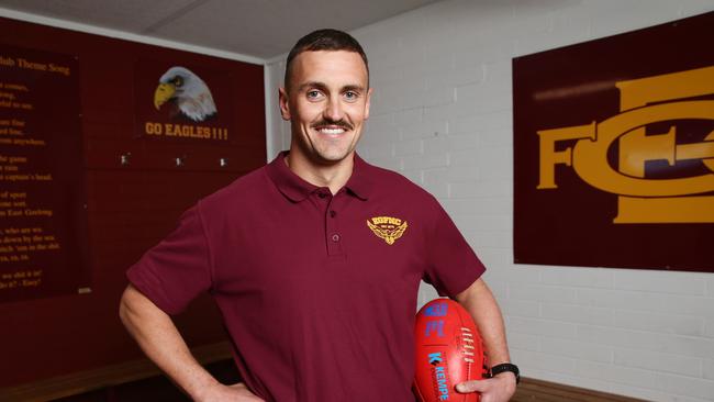 Ned Aulsebrook is East Geelong’s new coach. Picture: Alan Barber