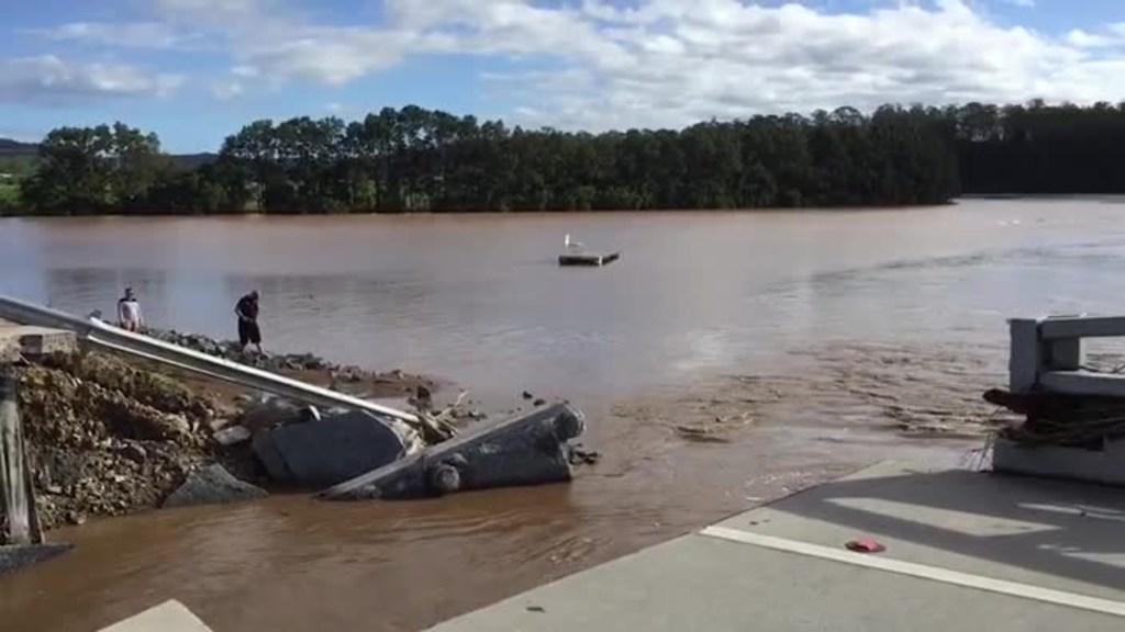 Oxenford Causeway Collapse