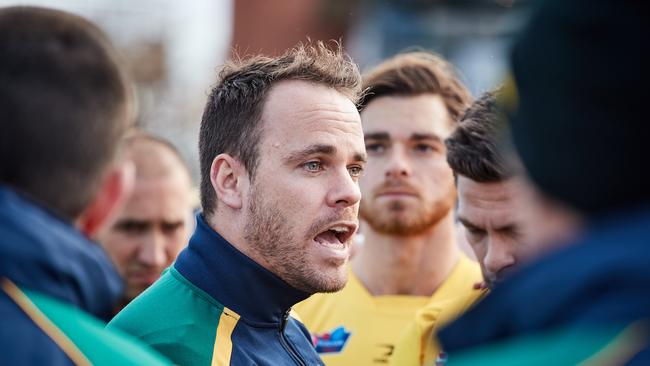 Sam Lonergan at Alberton Oval last month. Picture: MATT LOXTON