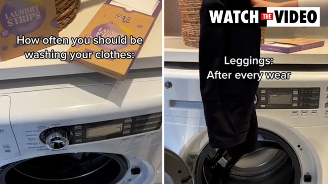 How often you should be washing your clothes