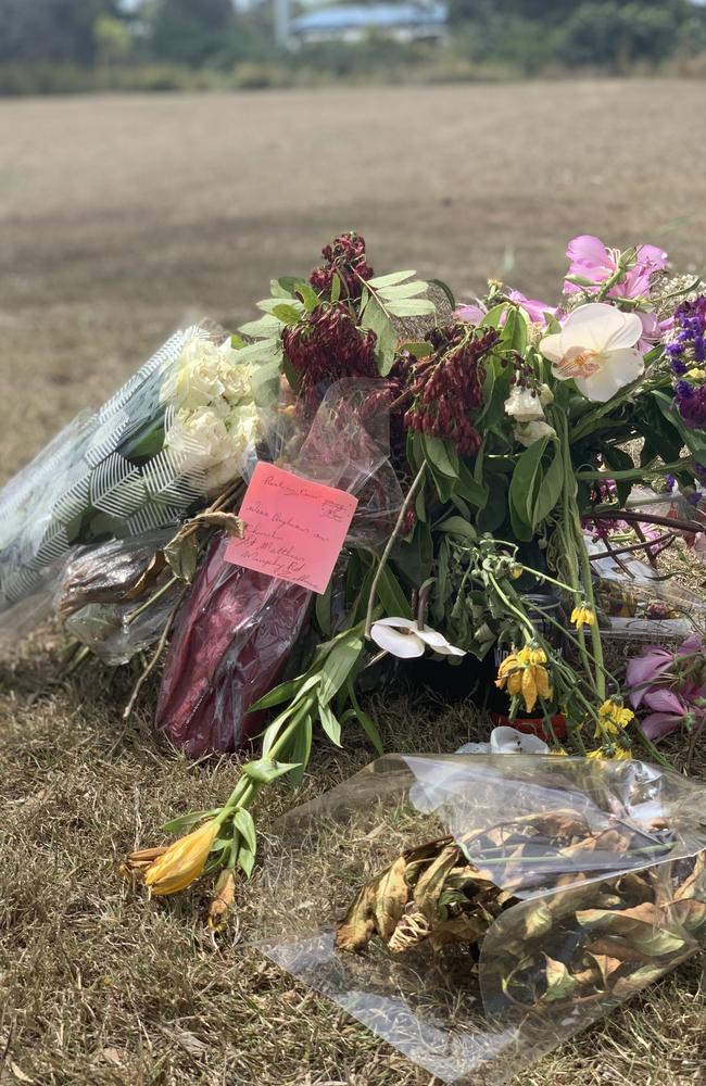 Friends and family have left flowers to mourn the teenager who lost his life in a fatal stabbing attack.