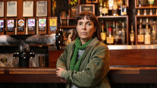 Owner of the Brewski Bar on Caxton Street, Antoinette Pollock. Picture: Zak Simmonds