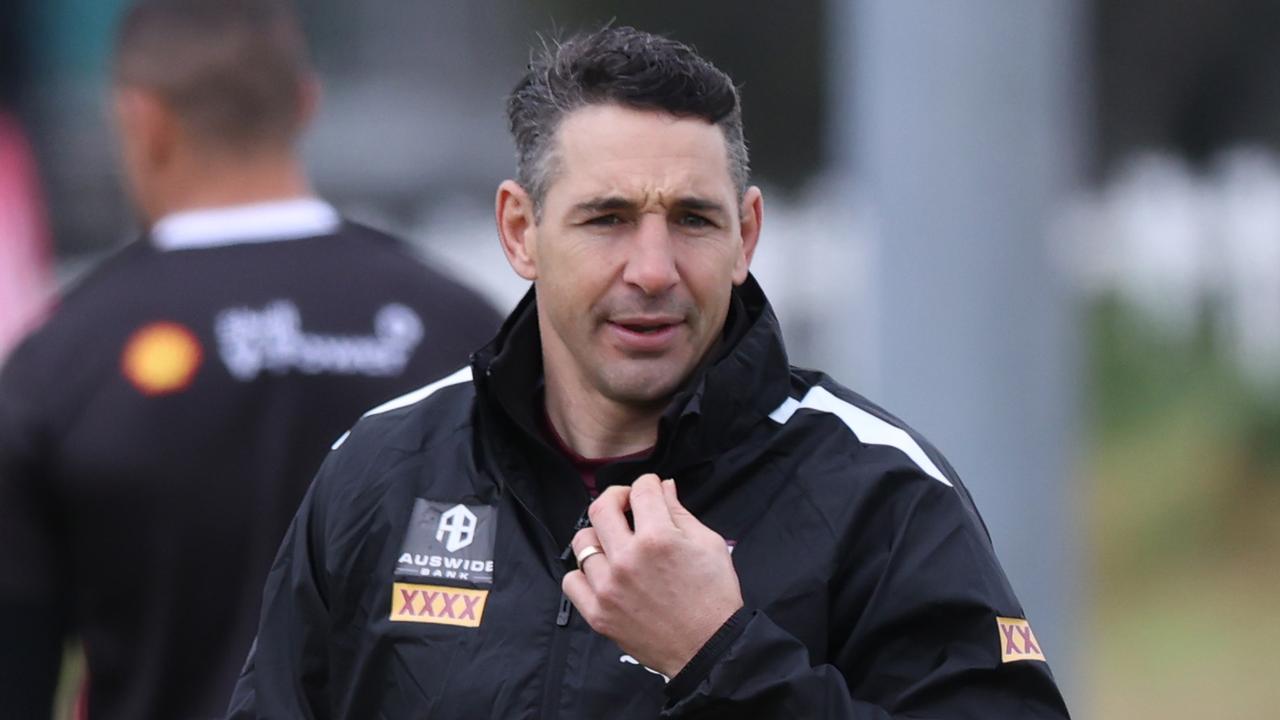 Maroons coach Billy Slater. Picture: Nigel Hallett