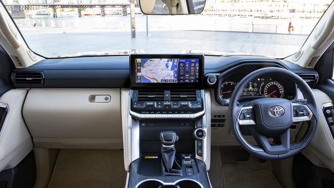 There has been big advancements in tech for the new LandCruiser.