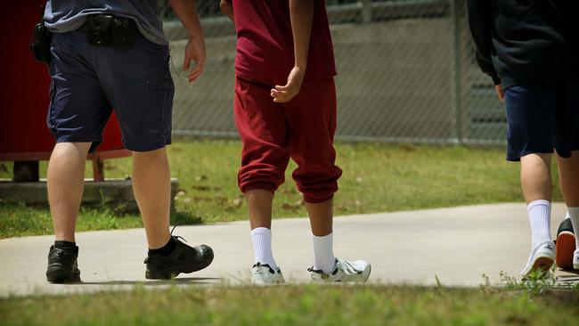 NEWS BCM 19/10/2011 Brisbane Youth Detention Centre - generic boys . Pic Jeff Camden (bydc30.jpg)