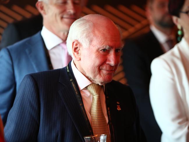 Former Prime Minister John Howard pictured last year.