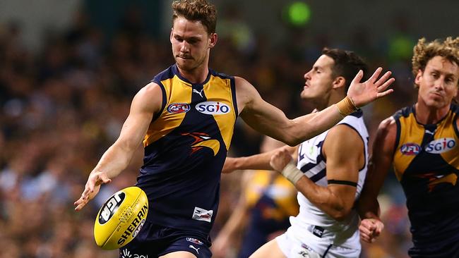 Jack Redden hopes to help fill the void left by Sam Mitchell and Matt Priddis.