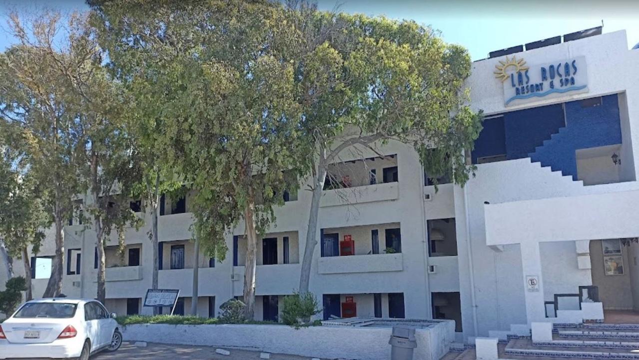 A local news outlet said Blair fell out of a room at the Las Rocas Resort and Spa. Picture: Google Maps