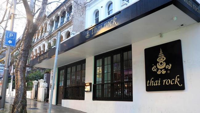 The Thai Rock restaurant in Potts Point. Picture: Christian Gilles